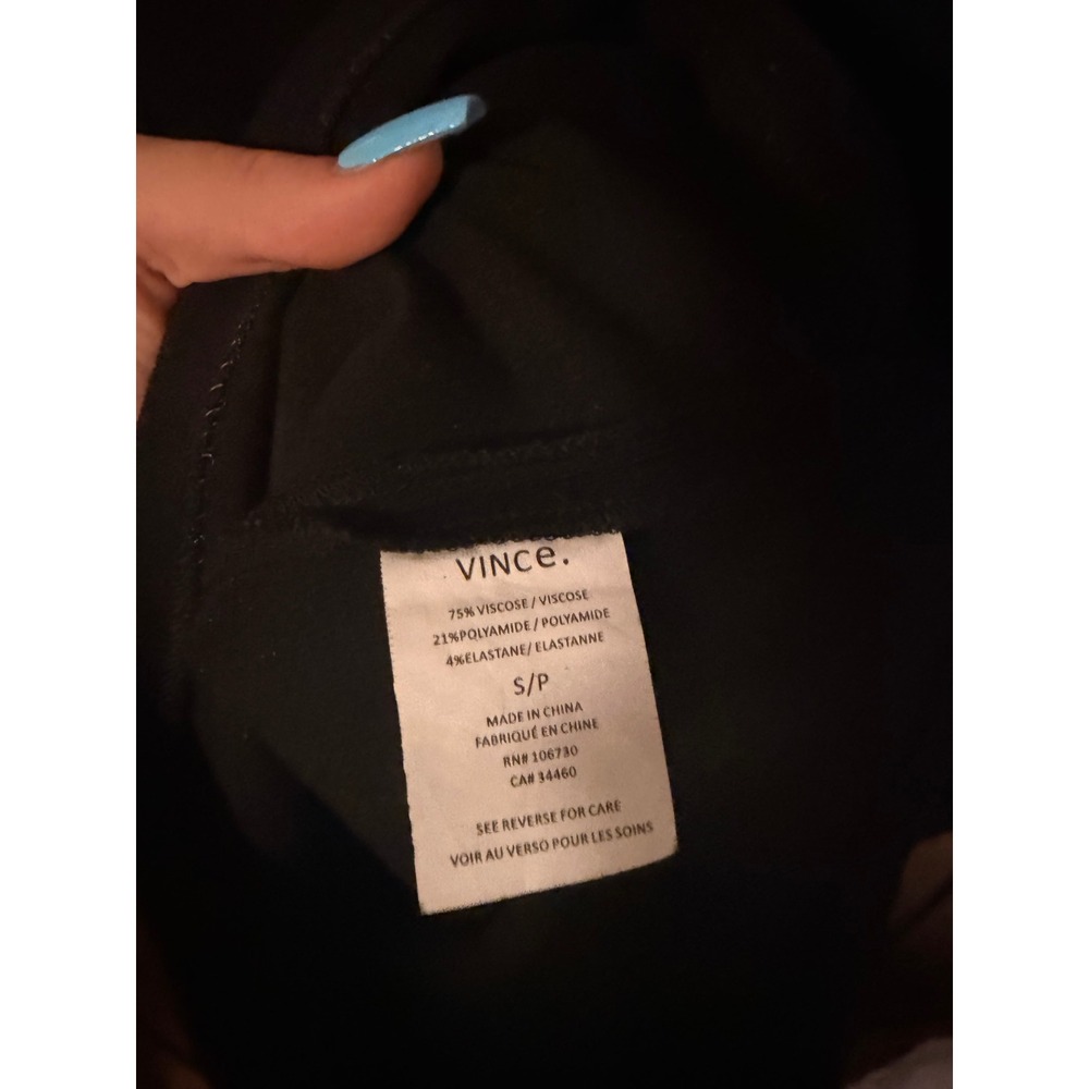 Vince Womens Black Sleeveless Sheath Dress VR898-50267 Size S Small - Picture 6 of 8